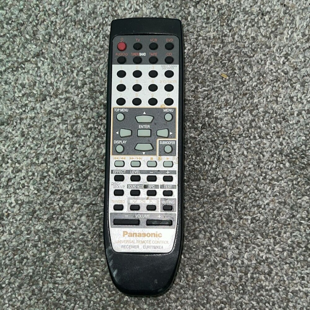 Panasonic EUR7702KEA Receiver Remote Genuine Replacement Original OEM Working